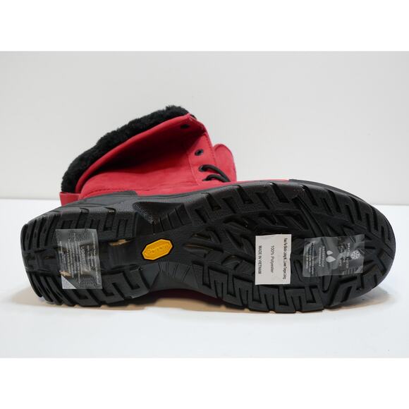 NEW UGG BUTTE LEATHER BOOT SHERPA WOOL VIBRAM RED 1130809 MENS SIZE - 10 - Picture 10 of 16